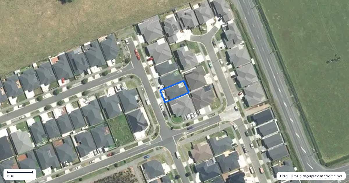 Property context map for 37 Koroheke Road, Takanini, Auckland