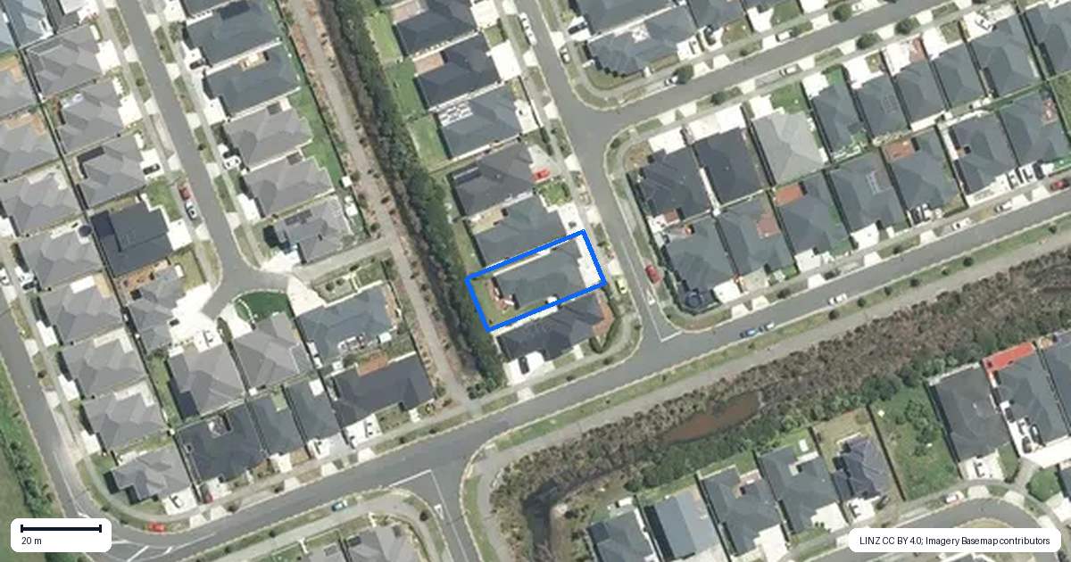 Property context map for 4 Earlywood Road, Takanini, Auckland