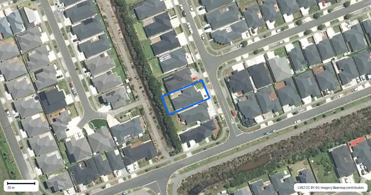 Property context map for 6 Earlywood Road, Takanini, Auckland