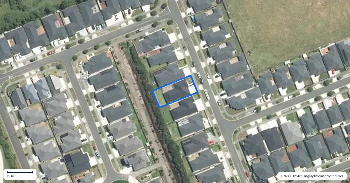 Property context map for 14 Earlywood Road, Takanini, Auckland