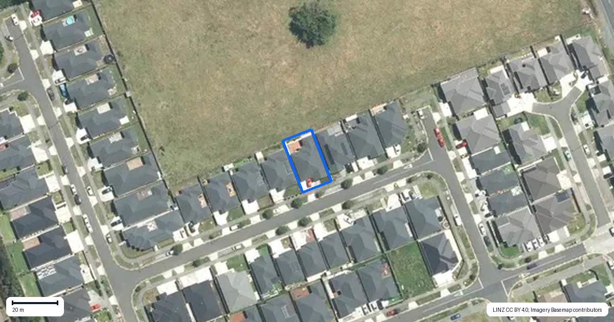 Property context map for 7 Silver Beech Street, Takanini, Auckland