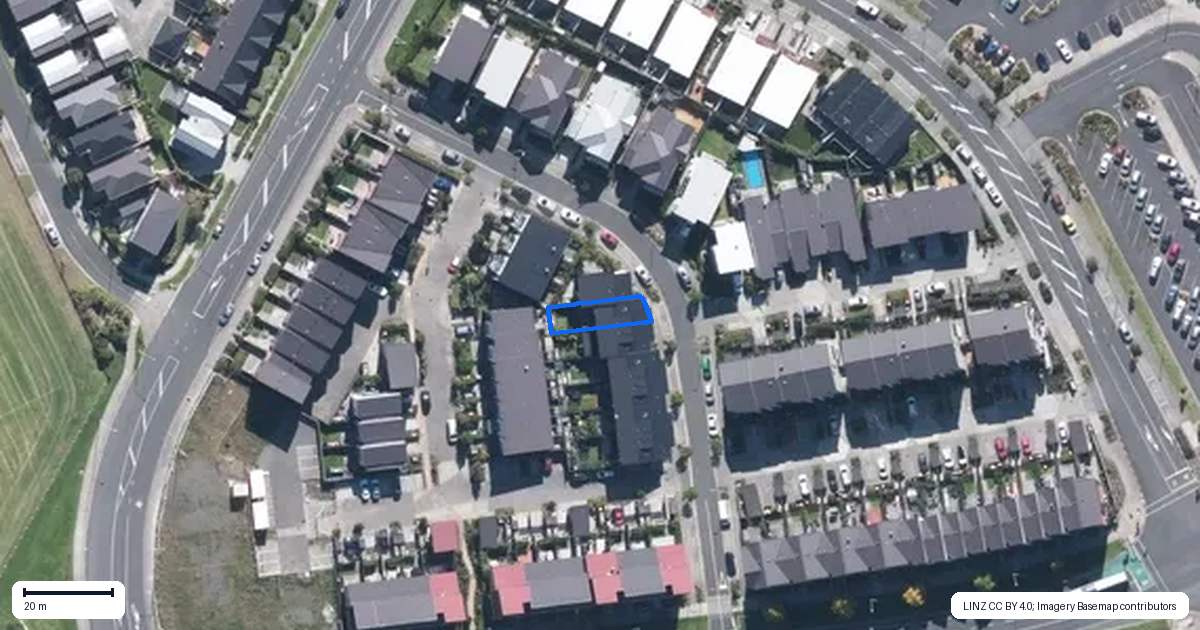 Property context map for 8 Te Aho Matua Road, Hobsonville, Auckland