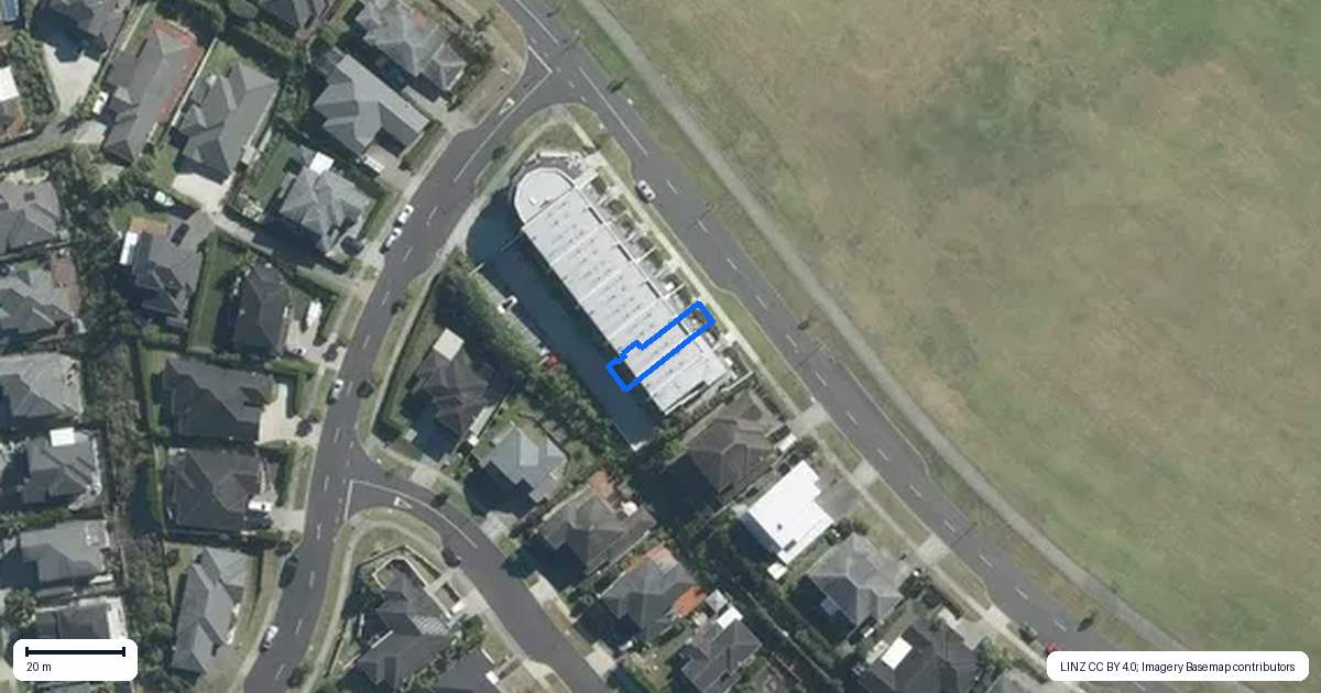 Property context map for 10/36 Bankside Road, Silverdale
