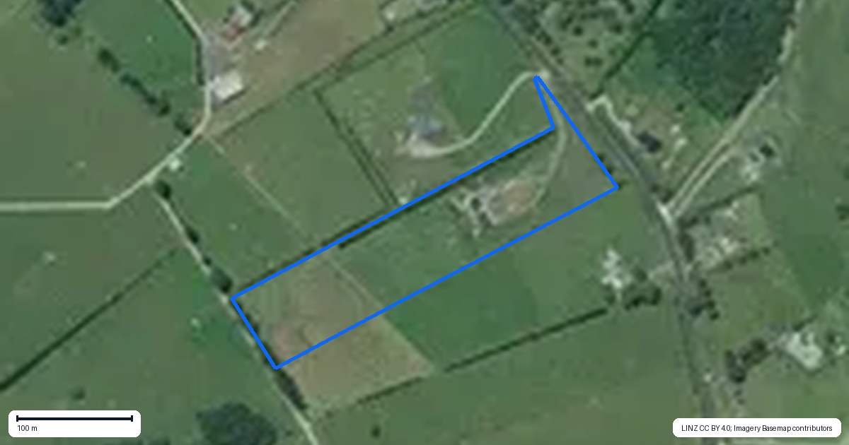 Property context map for 753 Waiare Road, Okaihau