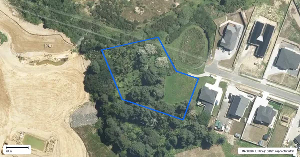 Property context map for 22 Cassie Close, Totara Park, Auckland