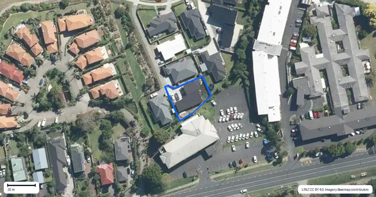 Property context map for 53 Couldrey Crescent, Red Beach, Whangaparaoa