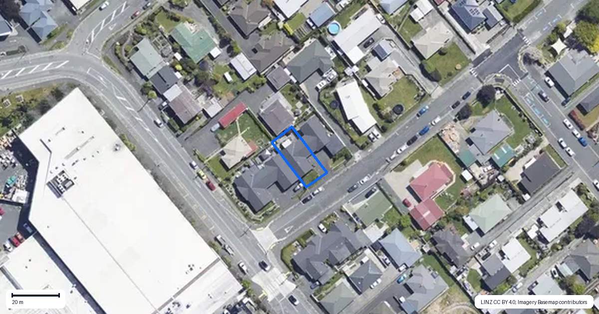 Property context map for 1C Elizabeth Street, Richmond