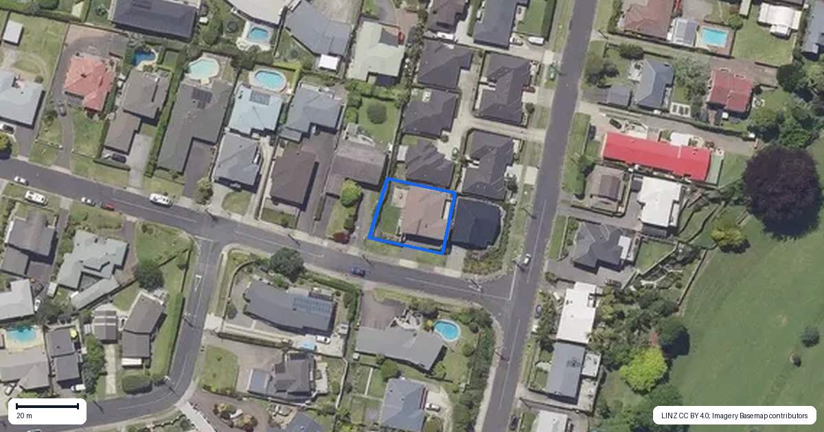 Property context map for 3 Tirinui Crest Road, Otumoetai, Tauranga