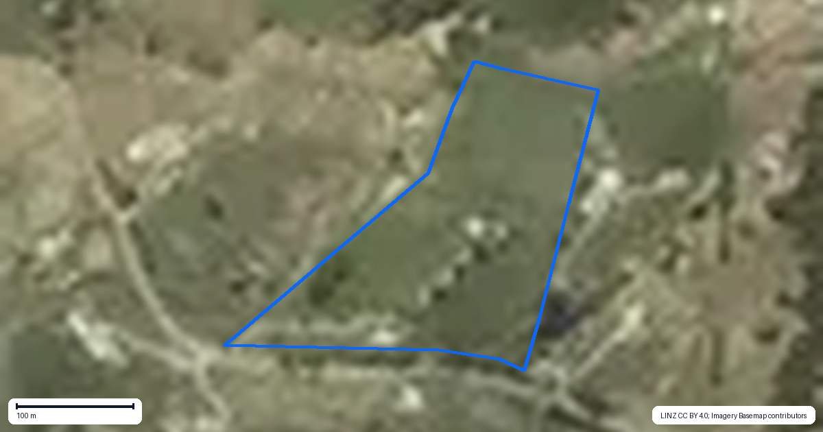 Property context map for 1818 Dartmoor Road, Dartmoor, Napier