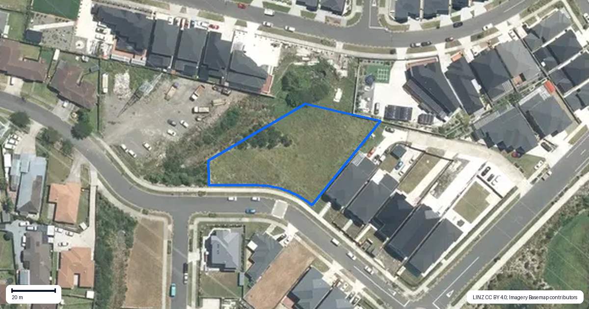 Property context map for 45A Drumconnell Drive, Flat Bush, Auckland