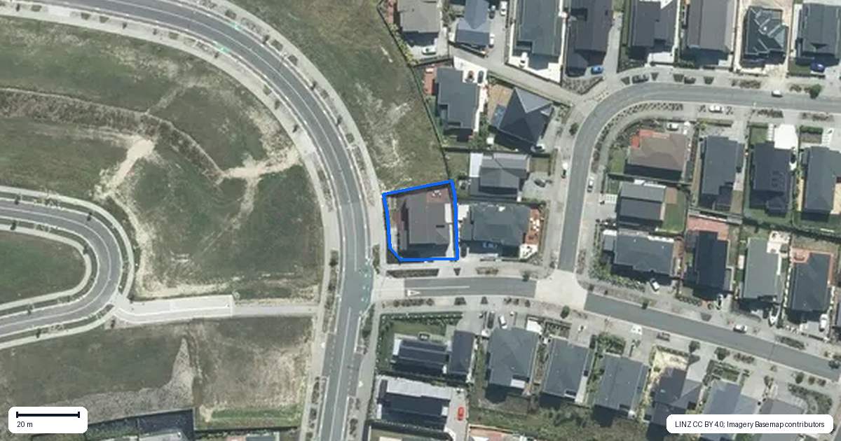 Property context map for 1 Headsail Drive, Long Bay, Auckland