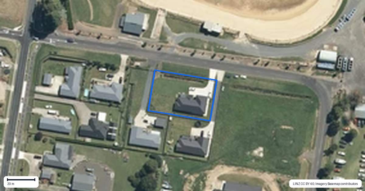 Property context map for 65 Grey Street, Kihikihi, Te Awamutu