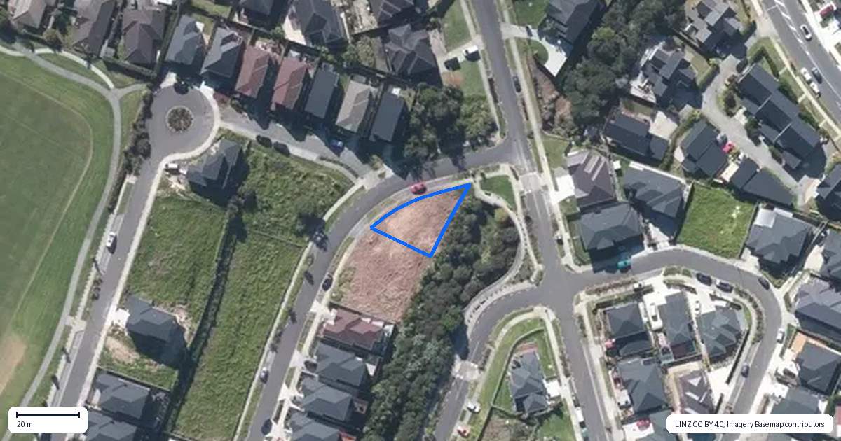 Property context map for 2 Baumea Rise, Massey, Auckland