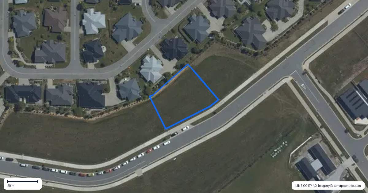 Property context map for 17 Avalon Station Drive, Wanaka