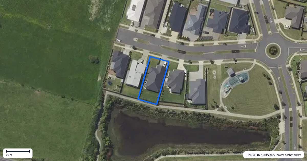 Property context map for 9 Kotare Drive, Coastlands, Whakatane
