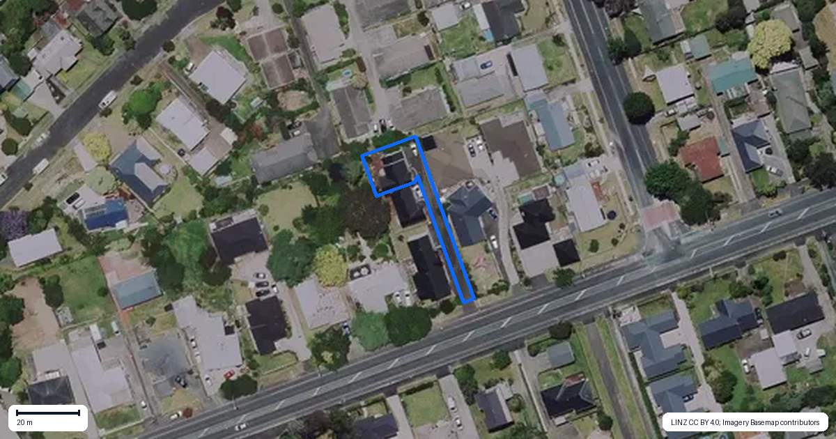 Property context map for 140D Ellicott Road, Nawton, Hamilton