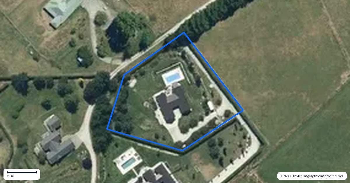 Property context map for 1226 Gibbston Highway, Arrow Junction, Queenstown