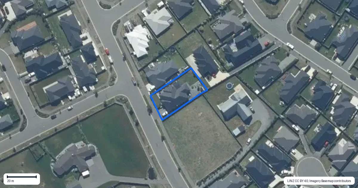 Property context map for 88 Branthwaite Drive, Rolleston