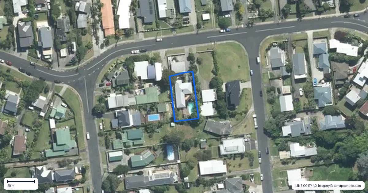 Property context map for 50 Killarney Avenue, Torbay, Auckland