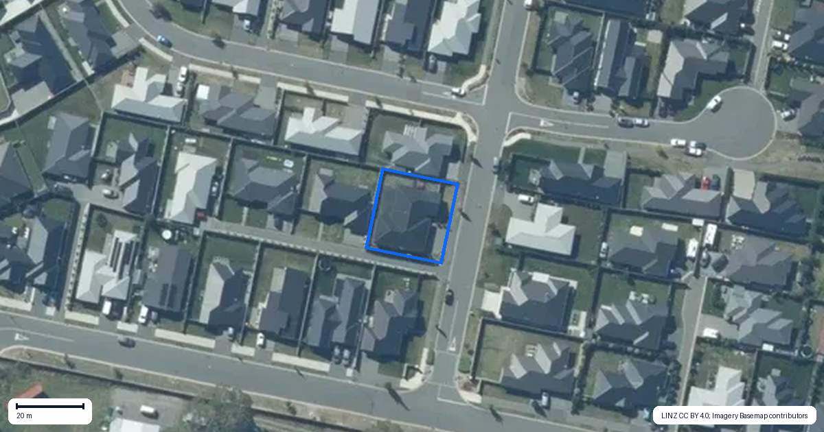 Property context map for 9 Widdowson Road, Rolleston