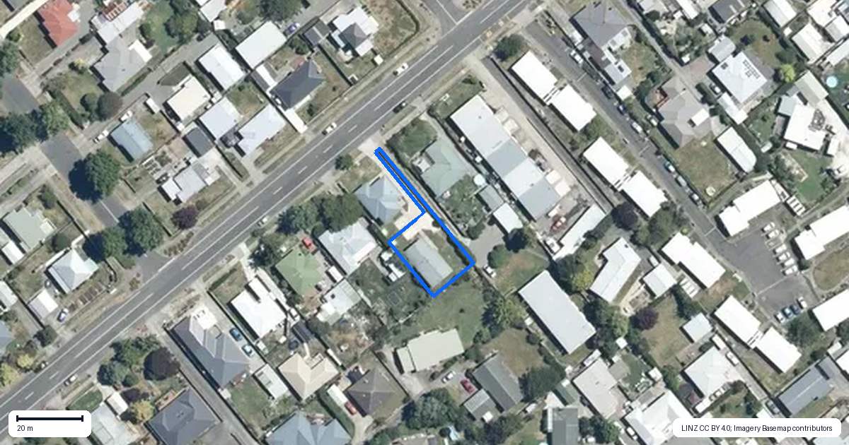 Property context map for 608A Park Road South, Akina, Hastings