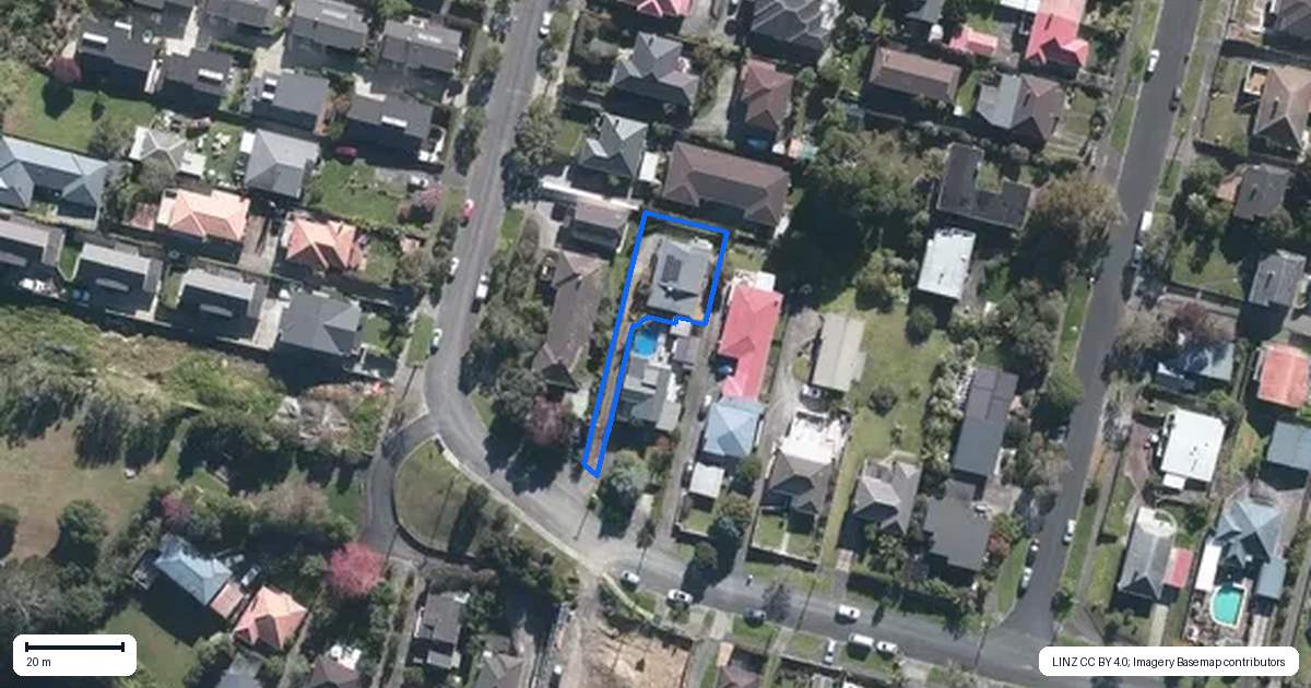 Property context map for 37A Fairlands Avenue, Waterview, Auckland
