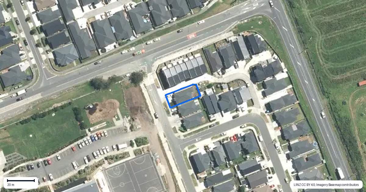 Property context map for 4 Opoka Street, Takanini, Auckland