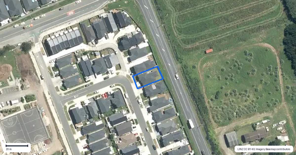 Property context map for 10 Survila Street, Takanini, Auckland