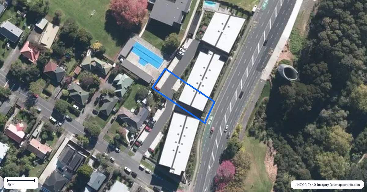 Property context map for 112/1A Oakley Avenue, Waterview, Auckland