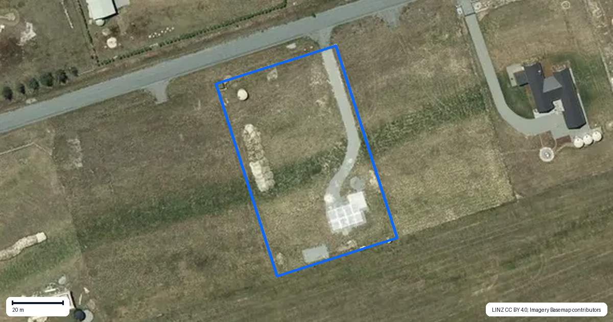 Property context map for 63 Old Glen Lyon Road, Twizel