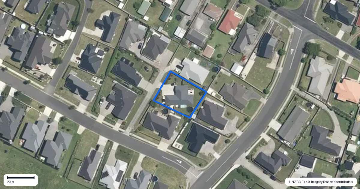 Property context map for 6 Archford Street, Matamata