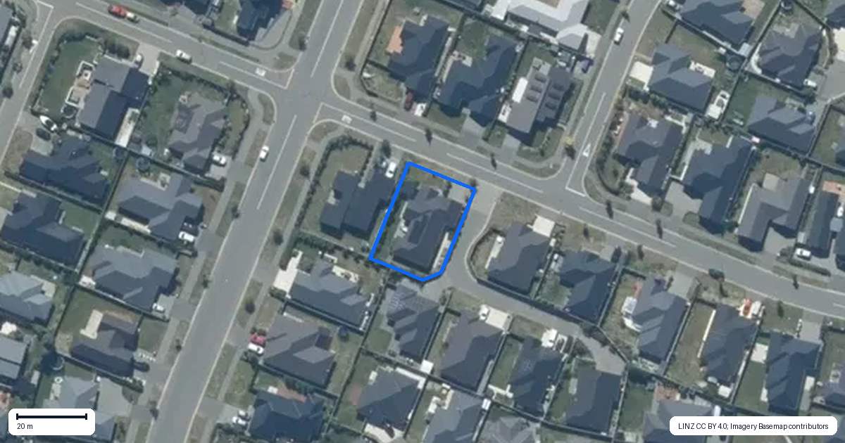 Property context map for 36 Oaks Drive, Lincoln