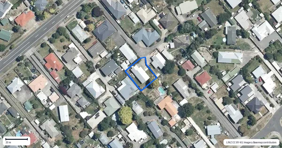 Property context map for 626A Park Road South, Akina, Hastings