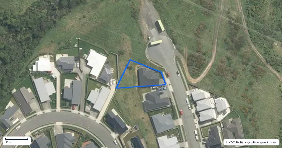 Property context map for 131 Melksham Drive, Churton Park, Wellington
