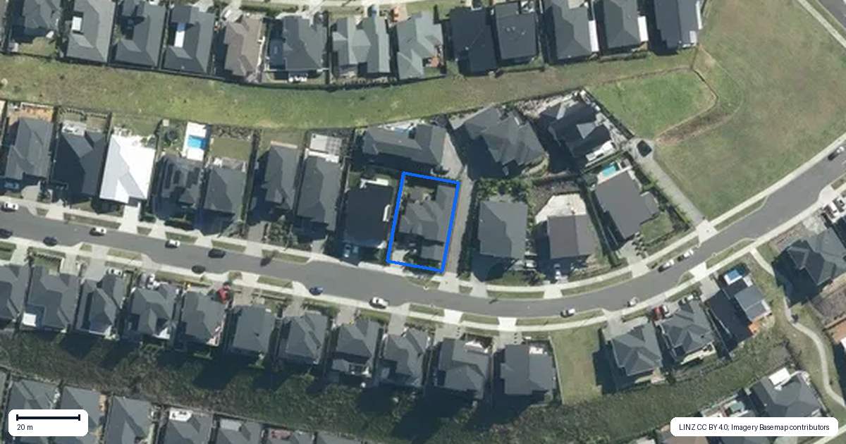 Property context map for 27 Cassidy Drive, Orewa