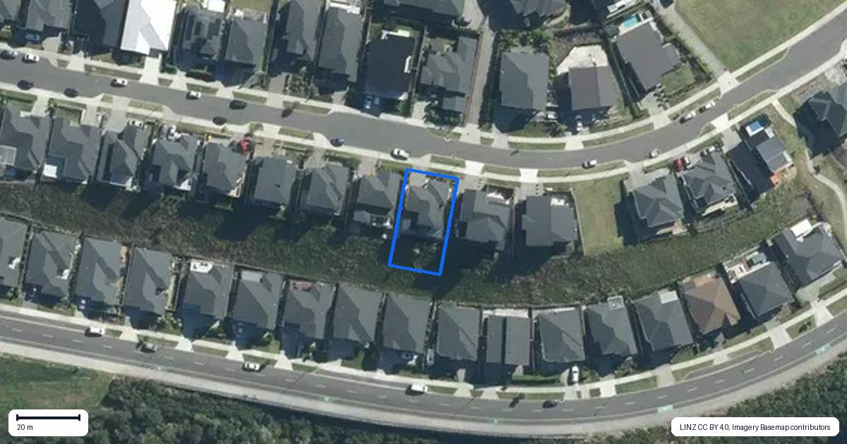 Property context map for 32 Cassidy Drive, Orewa