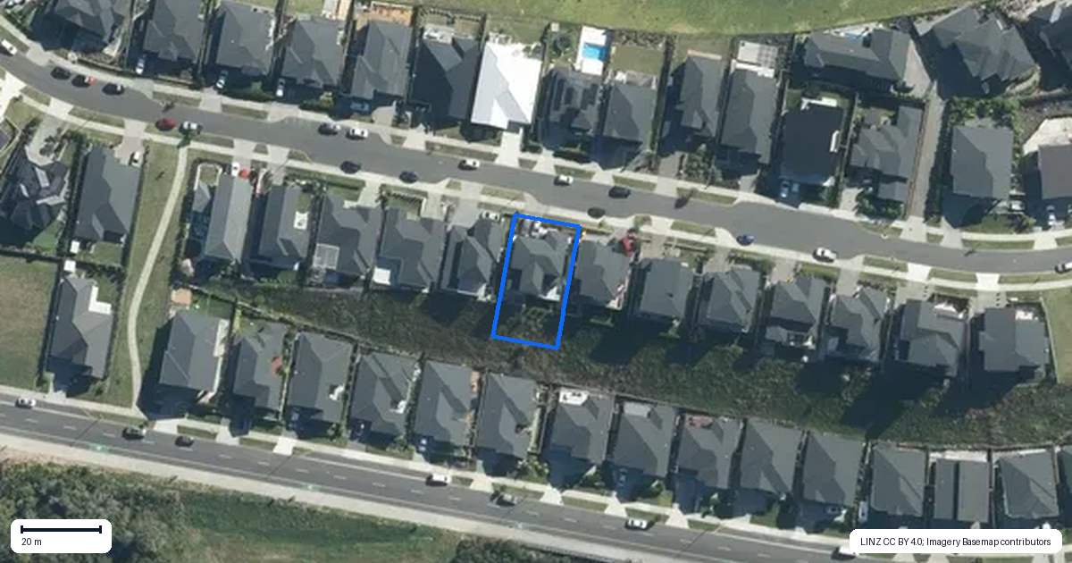 Property context map for 22 Cassidy Drive, Orewa