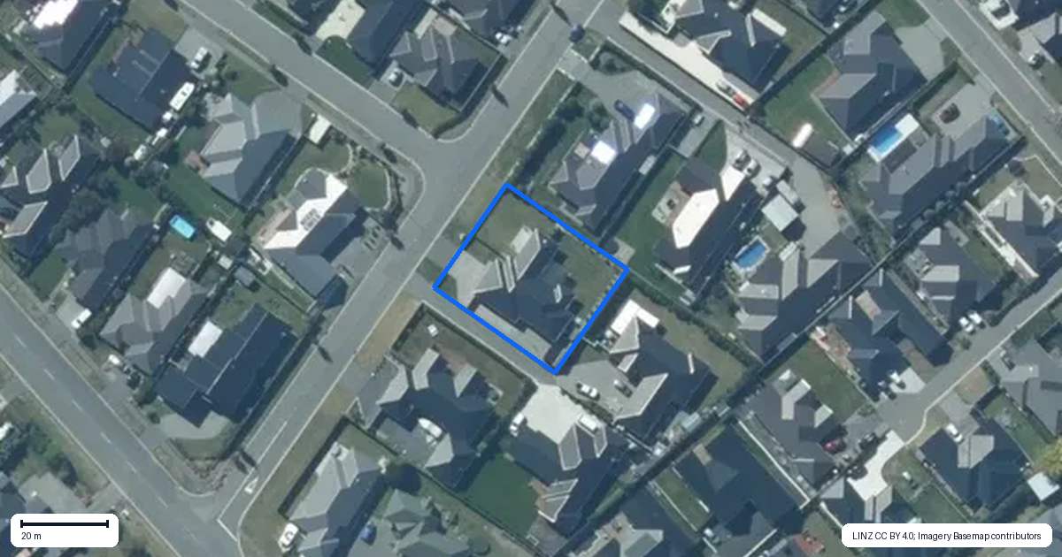 Property context map for 10 Russell Lilley Drive, Rolleston
