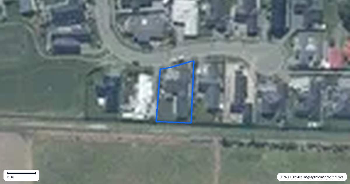 Property context map for 32 Ardrossan Way, Tai Tapu