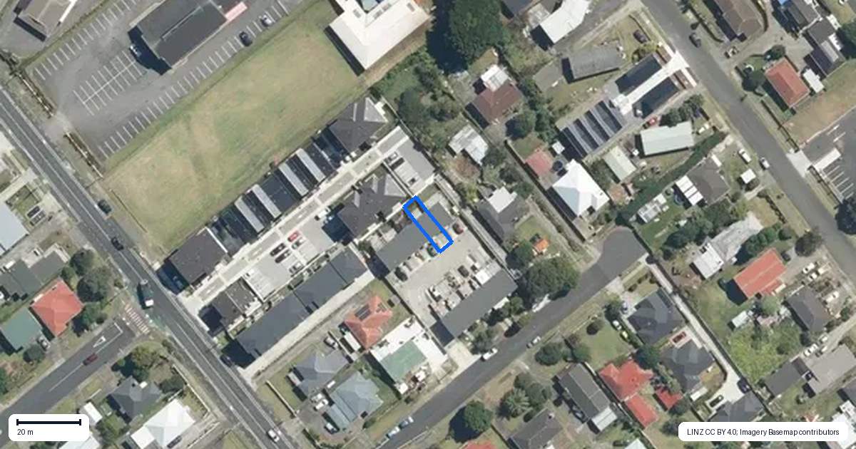 Property context map for 7 Kanorau Place, Mangere, Auckland