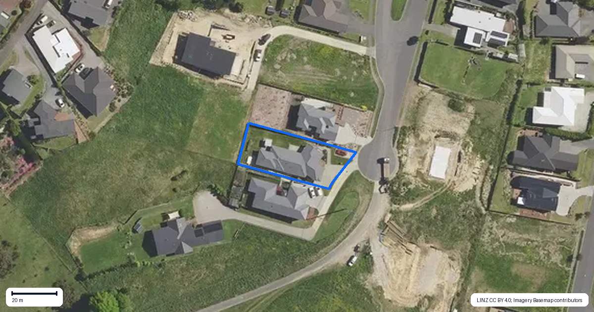 Property context map for 39 Great West Road, Matipo Heights, Rotorua