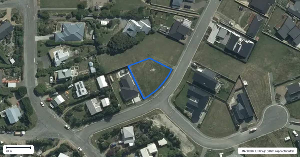 Property context map for 22 Muriwai Drive, Diamond Harbour
