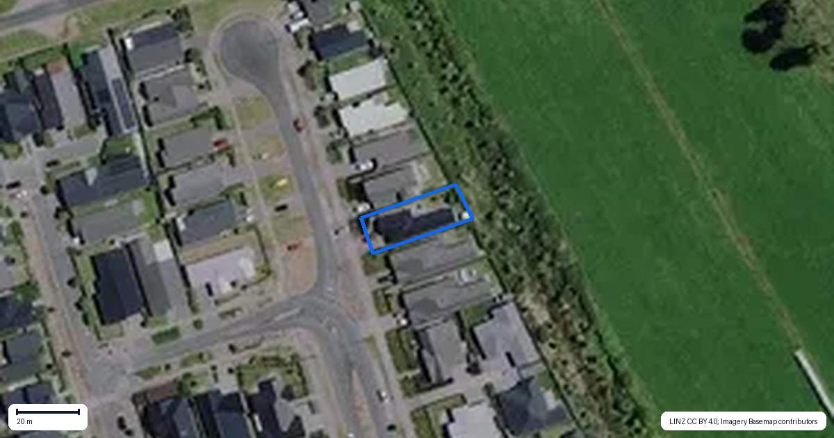 Property context map for 518 Webb Drive, Chartwell, Hamilton
