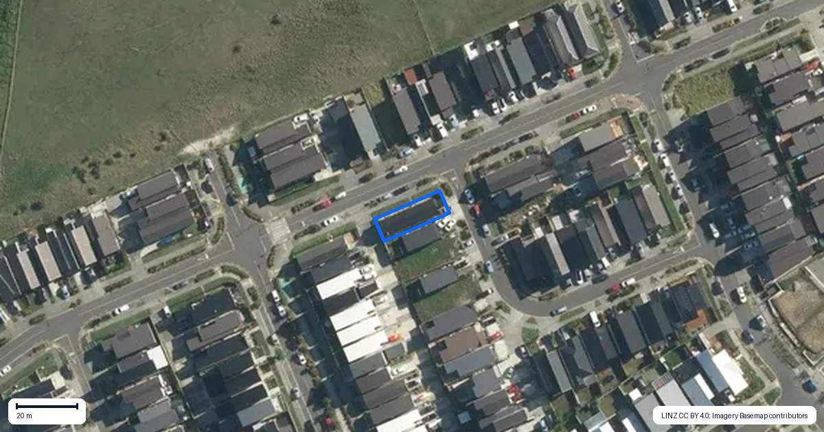 Property context map for 1 Herekino Street, Westgate, Auckland