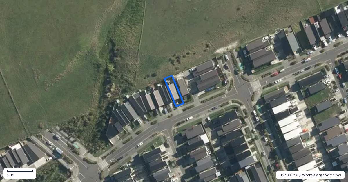 Property context map for 53 Matakohe Road, Westgate, Auckland