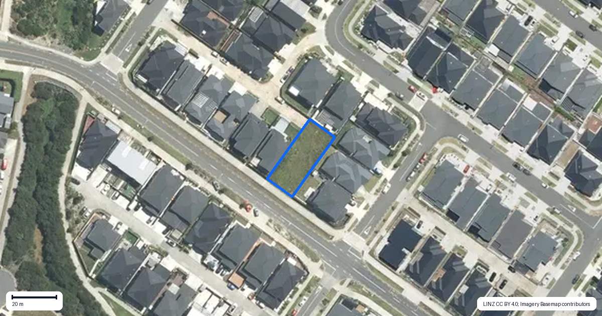 Property context map for 108 Thomas Road, Flat Bush, Auckland