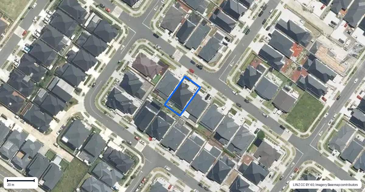 Property context map for 61 Tir Conaill Avenue, Flat Bush, Auckland
