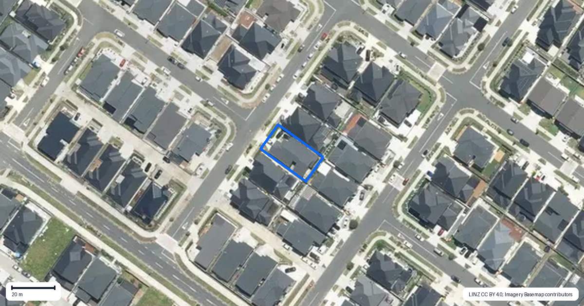 Property context map for 7 Bushfield Drive, Flat Bush, Auckland