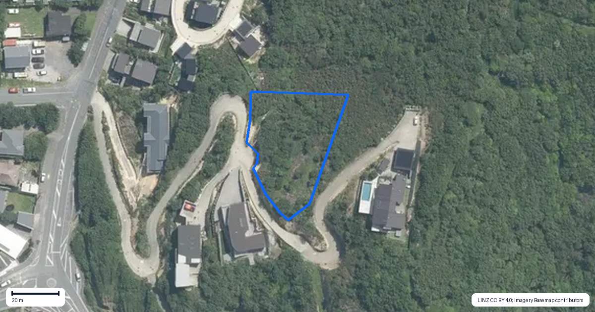 Property context map for 239 Houghton Bay Road, Houghton Bay, Wellington