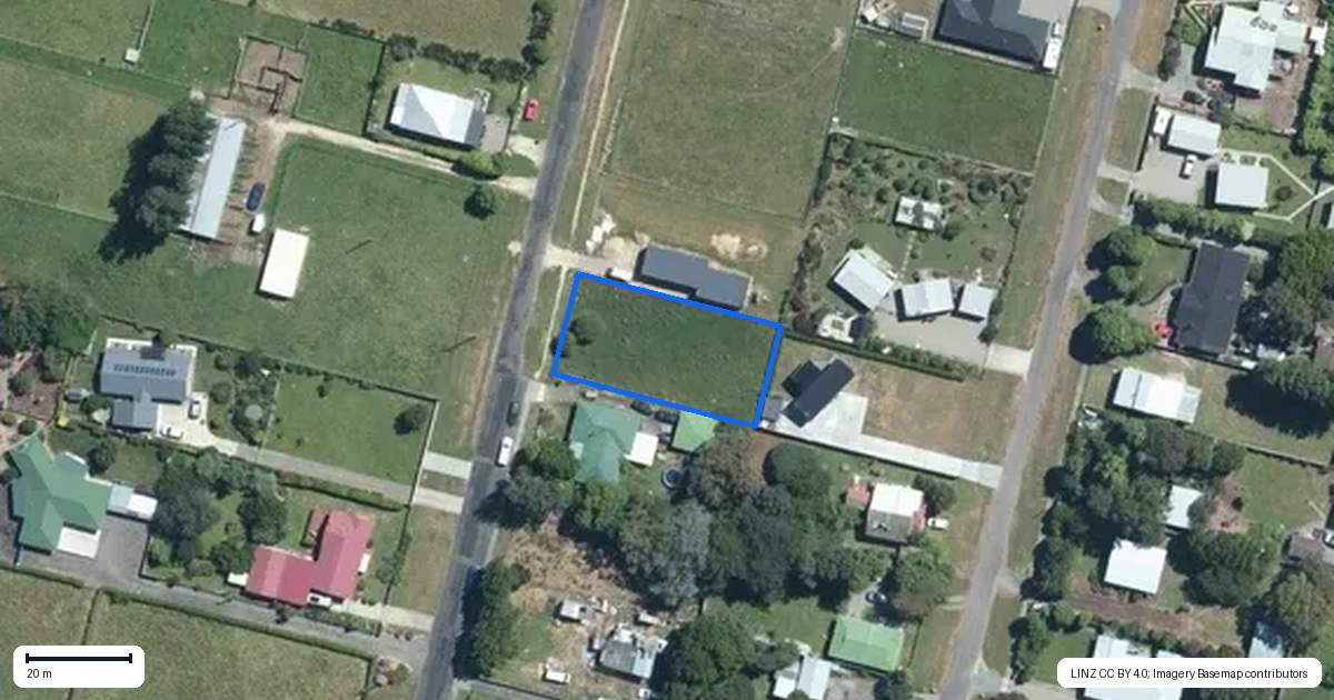 Property context map for 116 Fergusson Street, Woodville
